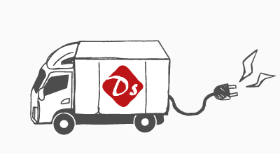 e-delivery イラスト画像